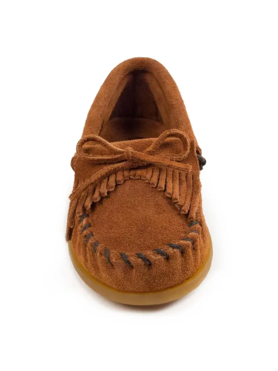 Мокасины Kilty из замши Minnetonka — изображение 3 из 5, коричневый