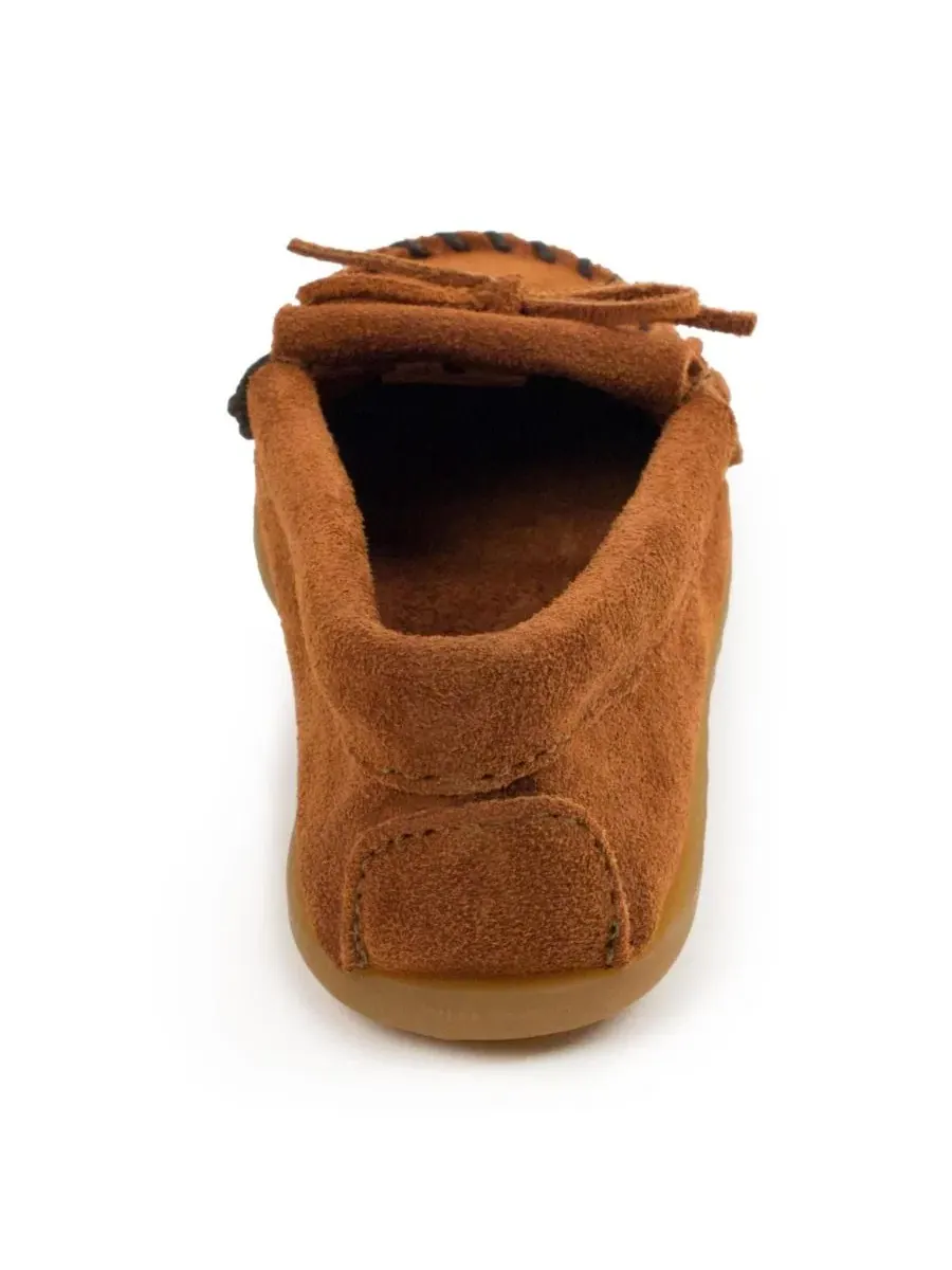 Мокасины Kilty из замши Minnetonka — изображение 4 из 5, коричневый