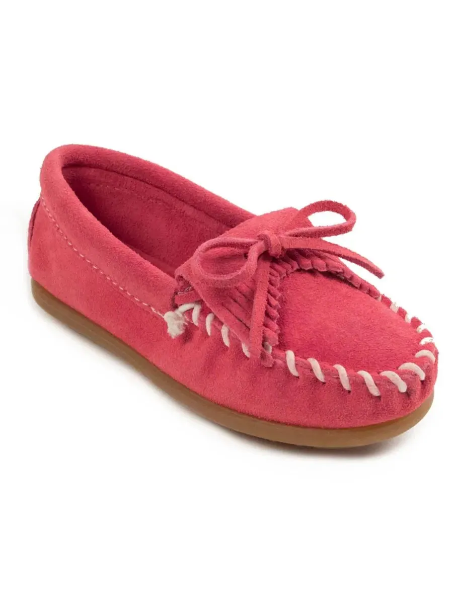 Мокасины Kilty Suede Minnetonka — изображение 1 из 4, розовый