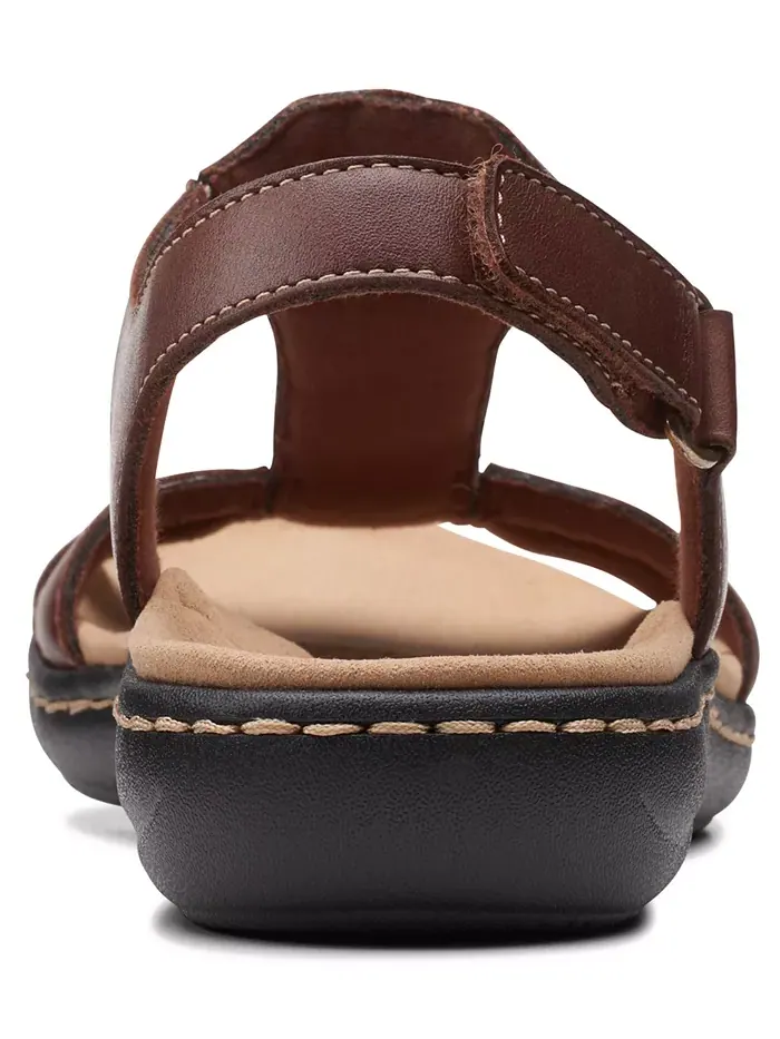 Туфли Clarks Laurieann Kay с Т-образным ремешком и открытой пяткой — изображение 3 из 6, бежевый