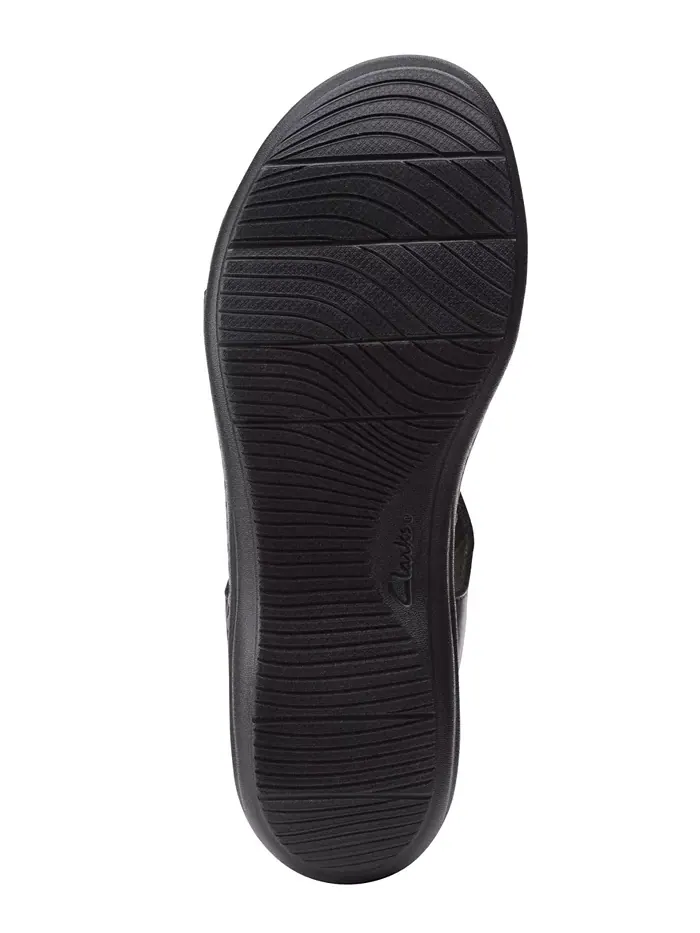 Туфли Clarks Laurieann Kay с Т-образным ремешком и открытой пяткой — изображение 5 из 6, черный