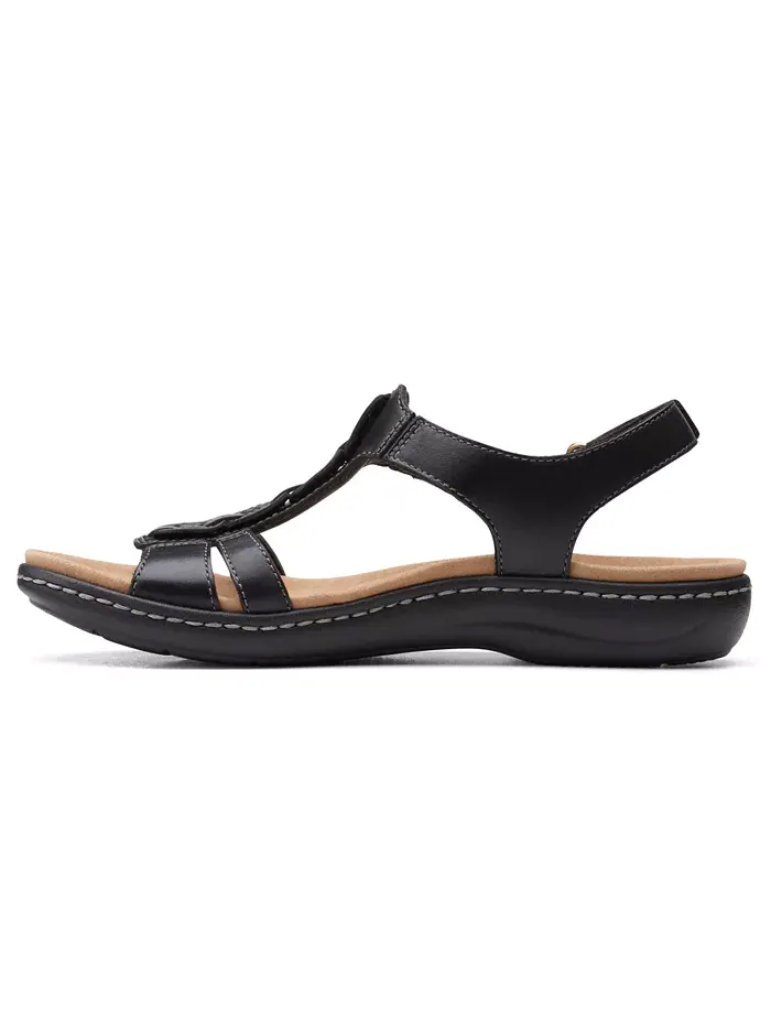 Туфли Clarks Laurieann Kay с Т-образным ремешком и открытой пяткой — изображение 6 из 6, черный