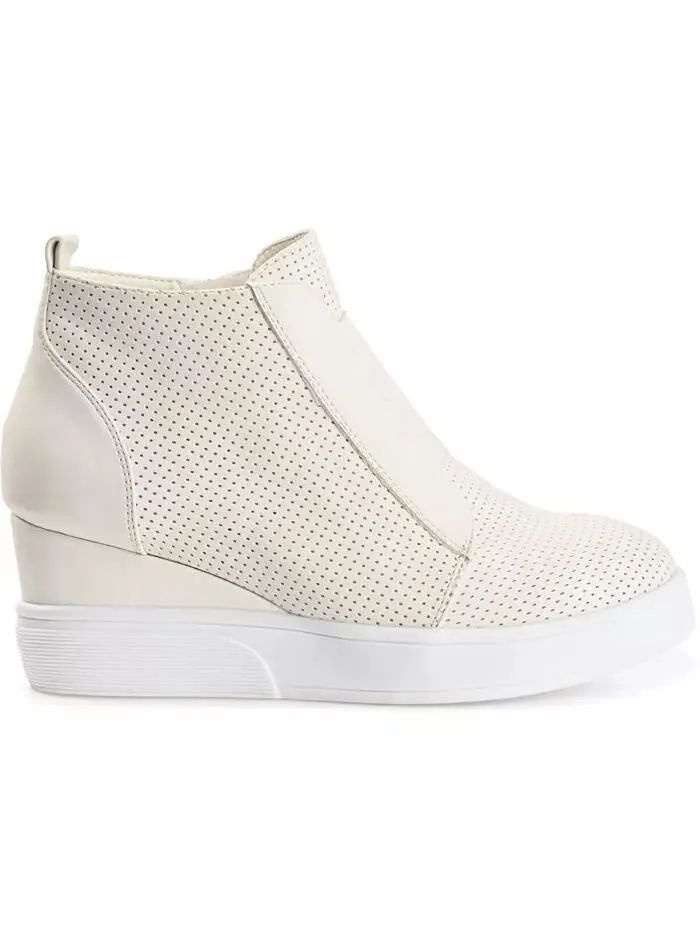 Женские кроссовки Clara Wedge Journee Collection — изображение 2 из 5, кость