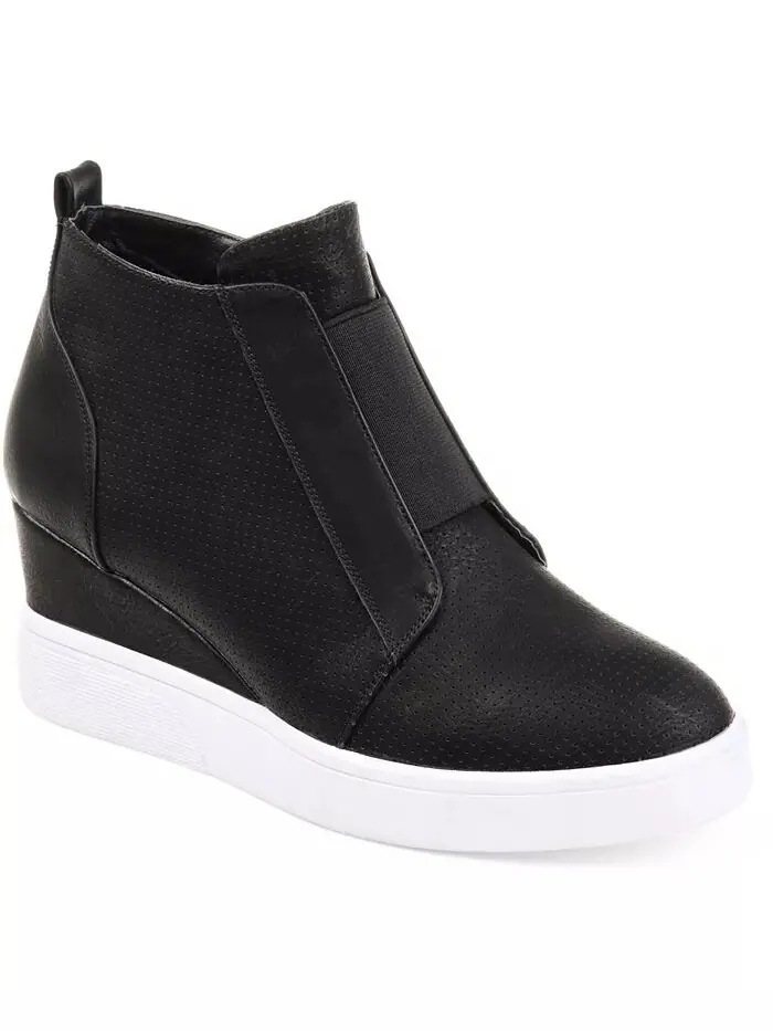 Женские кроссовки Clara Wedge Journee Collection — изображение 1 из 5, черный
