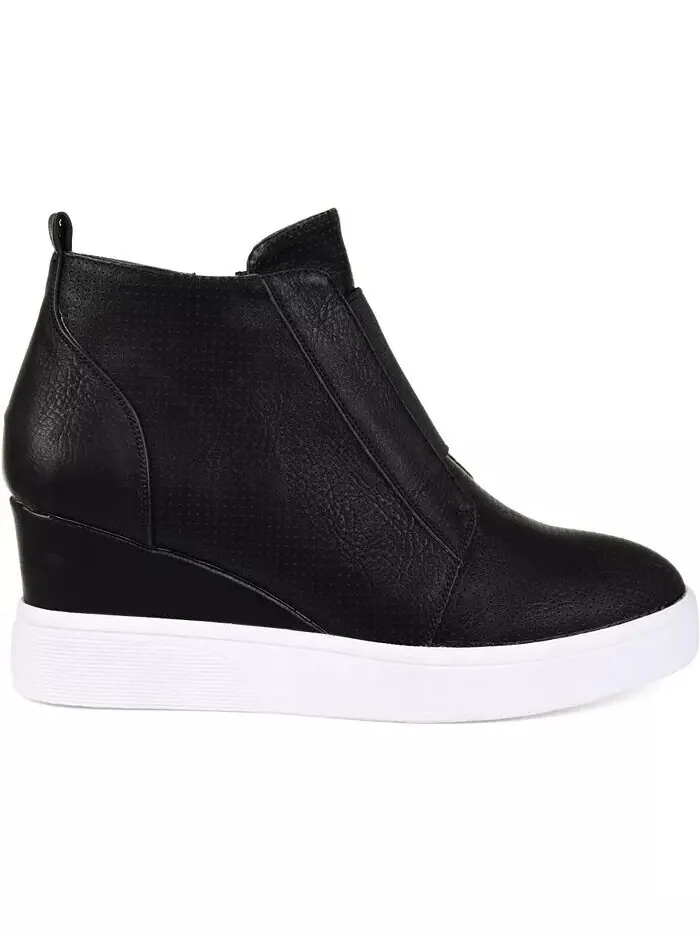 Женские кроссовки Clara Wedge Journee Collection — изображение 2 из 5, черный