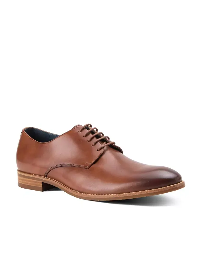 Мужские кожаные туфли Damon Dress Casual на шнуровке с круглым мысом Blake McKay