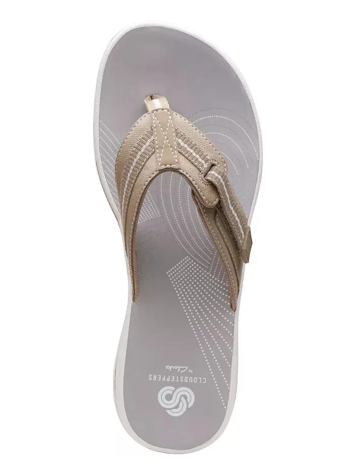 Сандалии женские Clarks Cloudsteppers Brinkley Jazz — изображение 4 из 5, бежевый