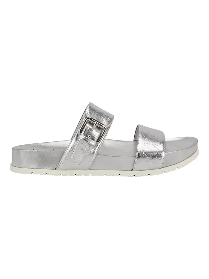 Сандалии женские Calvin Klein Landesa — изображение 2 из 5, серебристый