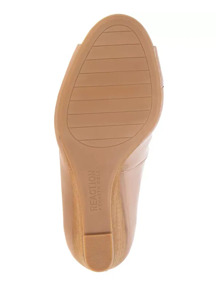 Женские туфли Elinor Mid Wedge на платформе Kenneth Cole Reaction — изображение 5 из 8, классический бежевый
