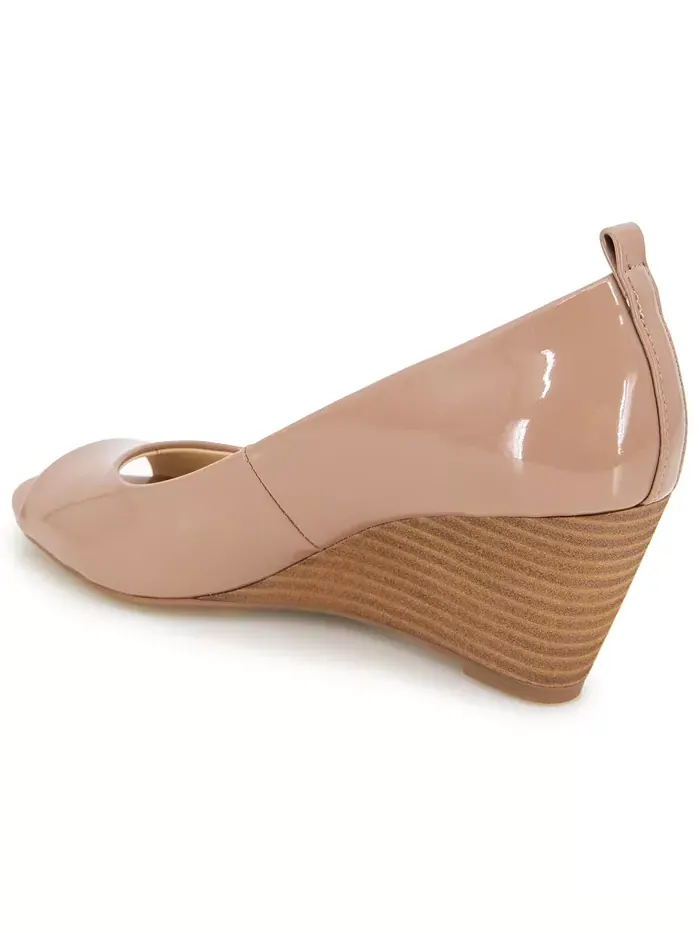 Женские туфли Elinor Mid Wedge на платформе Kenneth Cole Reaction — изображение 6 из 8, классический бежевый