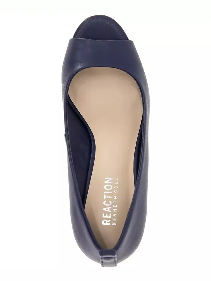 Женские туфли Elinor Mid Wedge Kenneth Cole Reaction — изображение 4 из 8, темно-синий