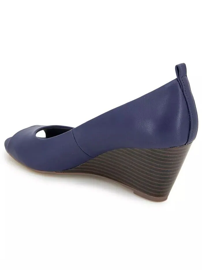 Женские туфли Elinor Mid Wedge Kenneth Cole Reaction — изображение 8 из 8, темно-синий