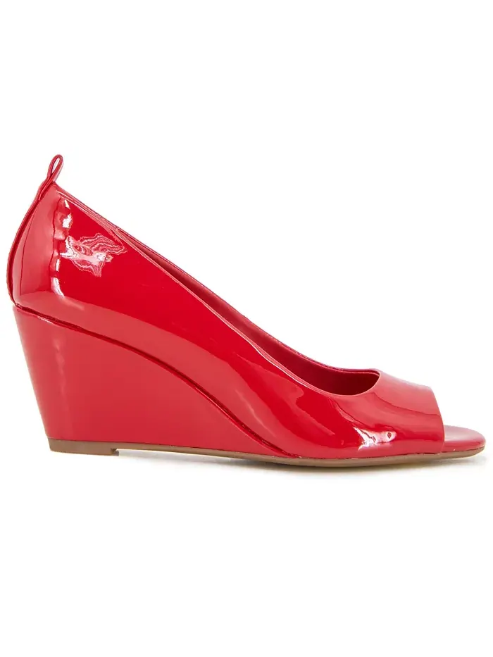 Женские туфли Elinor Mid Wedge на платформе Kenneth Cole Reaction — изображение 2 из 8, красный