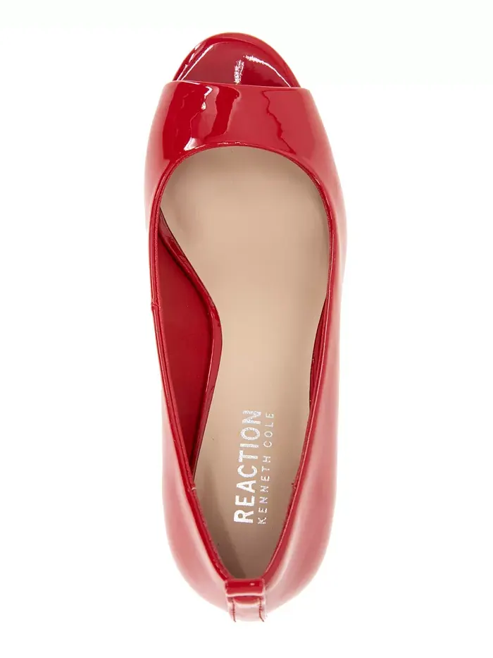 Женские туфли Elinor Mid Wedge на платформе Kenneth Cole Reaction — изображение 4 из 8, красный