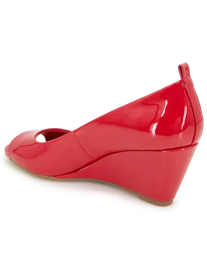 Женские туфли Elinor Mid Wedge на платформе Kenneth Cole Reaction — изображение 8 из 8, красный