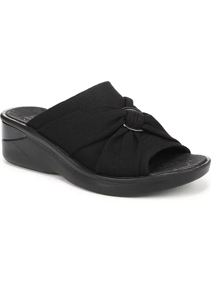 Женские сандалии Serenade Washable Slide Wedge LifeStride — изображение 1 из 5, черный