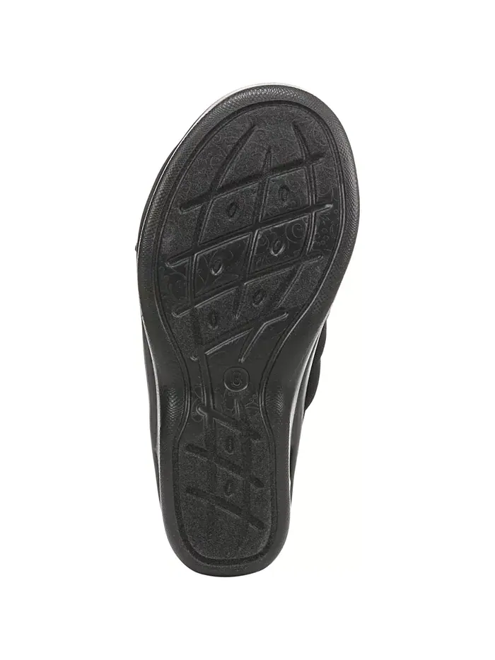 Женские сандалии Serenade Washable Slide Wedge LifeStride — изображение 5 из 5, черный
