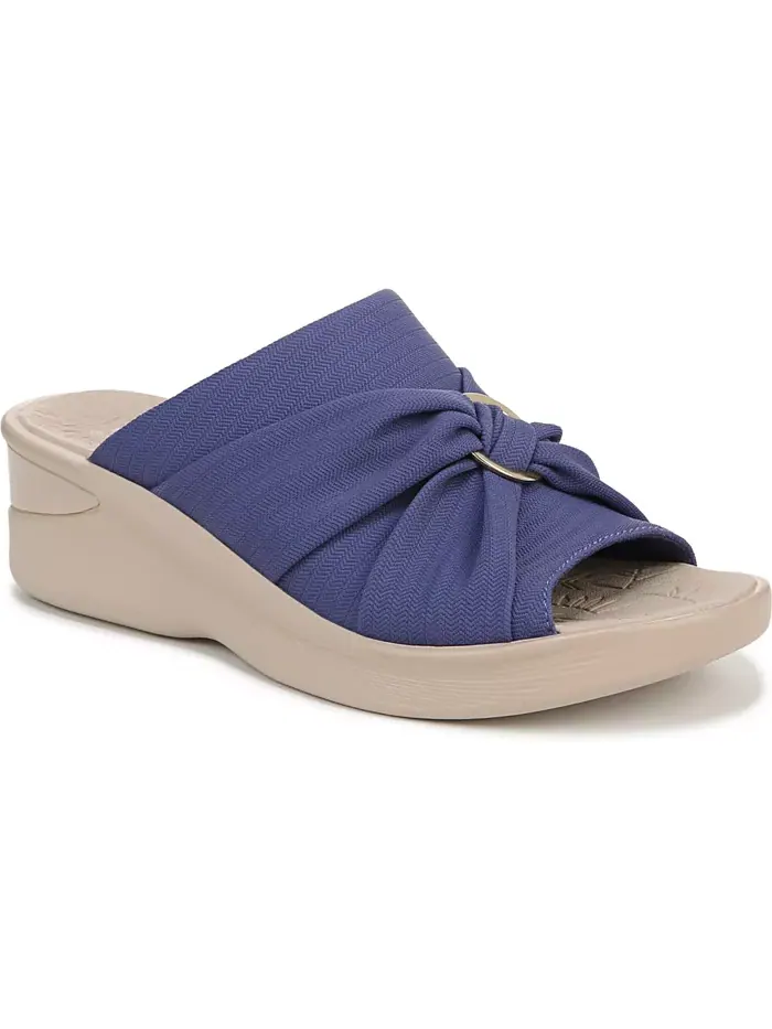 Женские сандалии Serenade Washable Slide Wedge LifeStride — изображение 1 из 5, синий