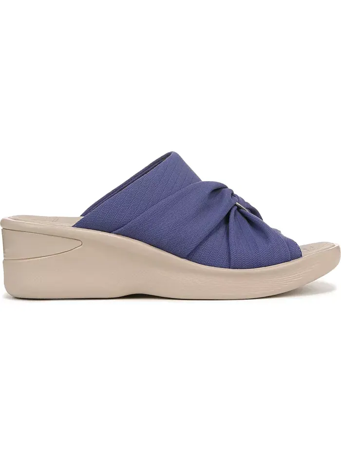 Женские сандалии Serenade Washable Slide Wedge LifeStride — изображение 2 из 5, синий