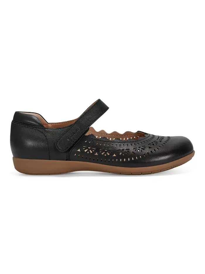 Женские балетки Brady Leather Mary Jane Earth — изображение 2 из 5, черный