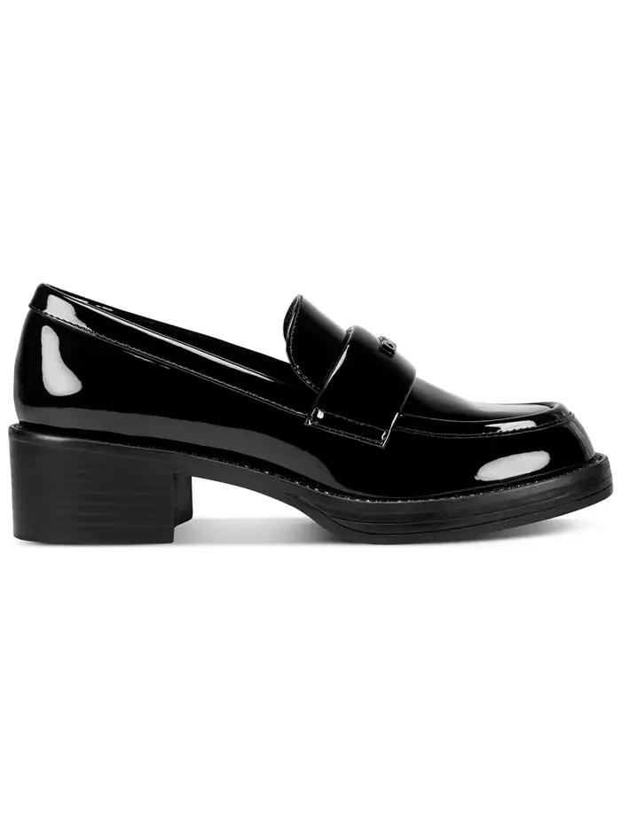 Женские туфли-лоферы Civelli на каблуке DKNY — изображение 2 из 5, черный