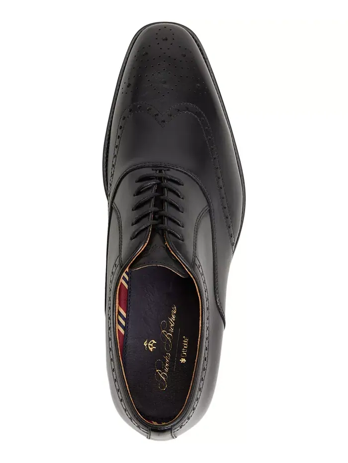 Мужские оксфорды Cassel на шнуровке Brooks Brothers — изображение 4 из 5, черный