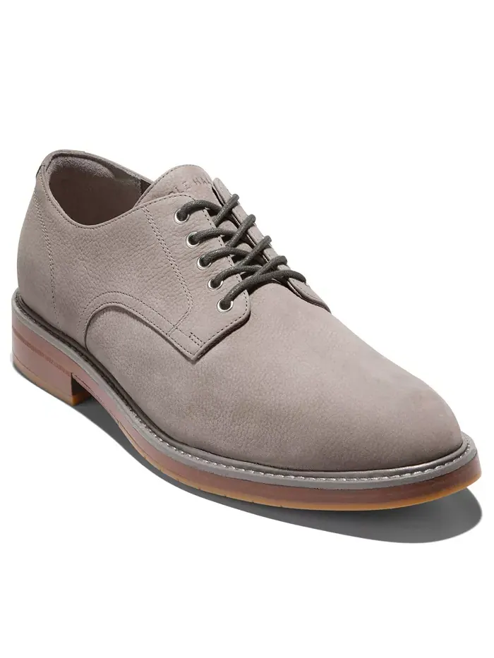 Мужские оксфорды Judson Grand Plain Toe Cole Haan — изображение 1 из 9, серый