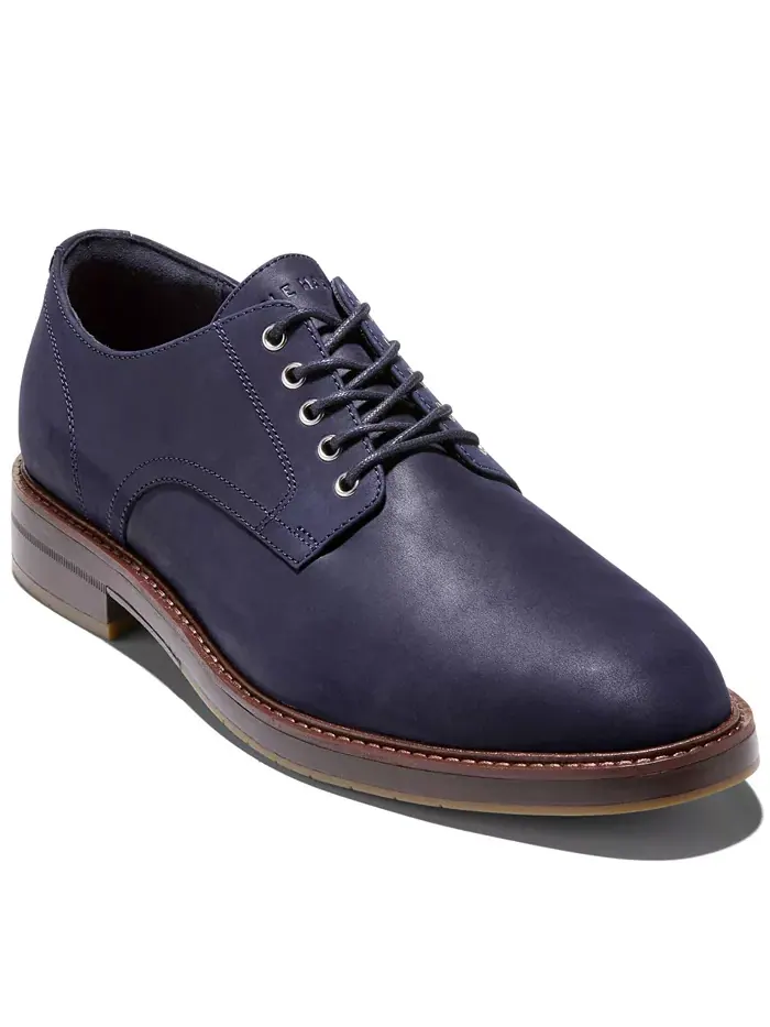 Мужские оксфорды Judson Grand Plain Toe Cole Haan — изображение 1 из 1, синий