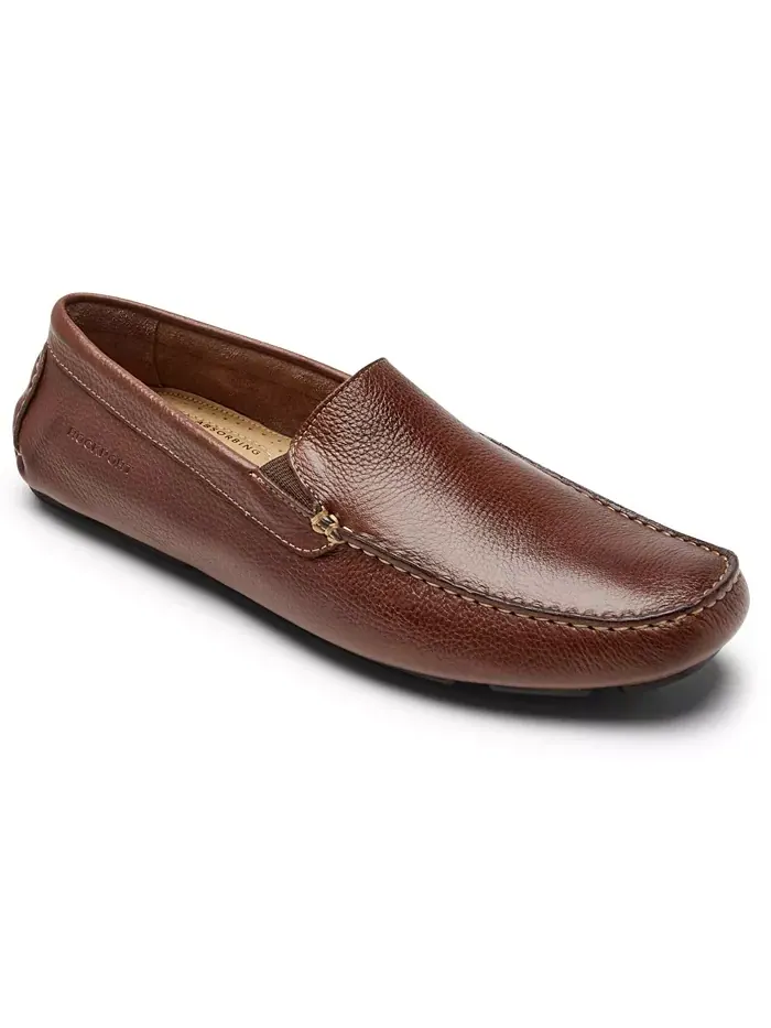 Мужские лоферы Rhyder Venetian Rockport — изображение 8 из 9, махагони