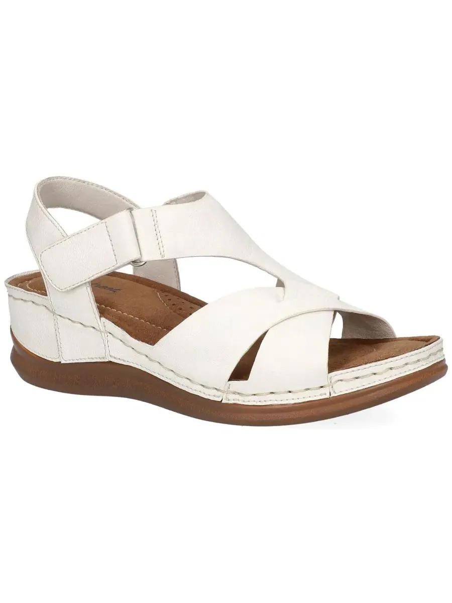 Босоножки на танкетке Lani Wedge Easy Street — изображение 1 из 7, белый