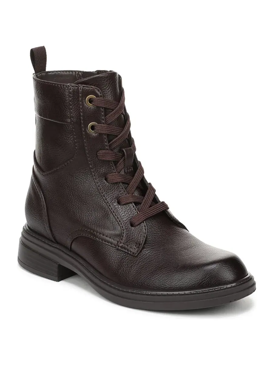 Ботинки женские с застежкой-молнией, с каблуком, с круглым носком, Legend Lace-Up Short Naturalizer — изображение 1 из 5