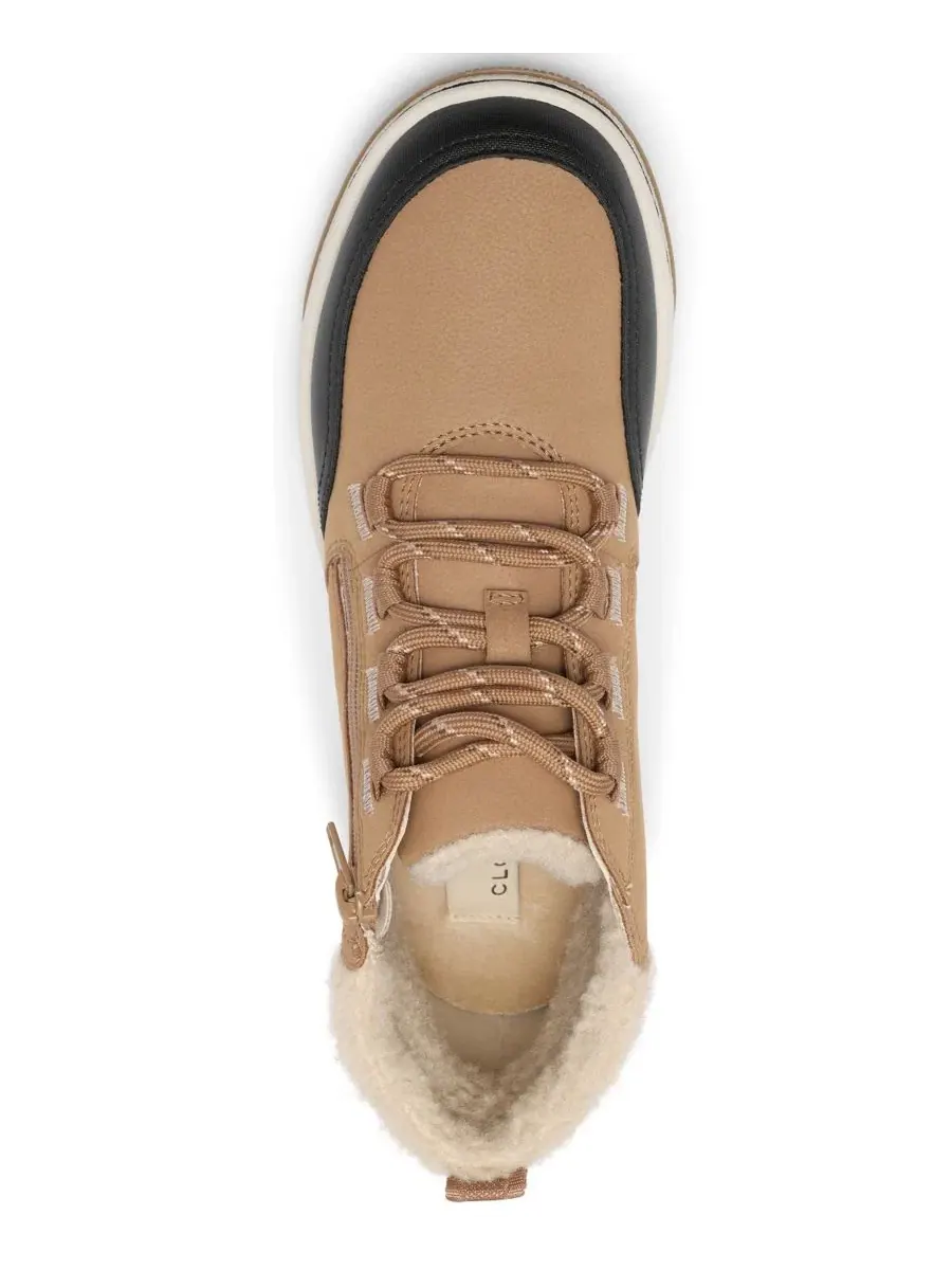 Ботинки-гибрид Breeze Moss с молнией Clarks — изображение 4 из 6, бежевый