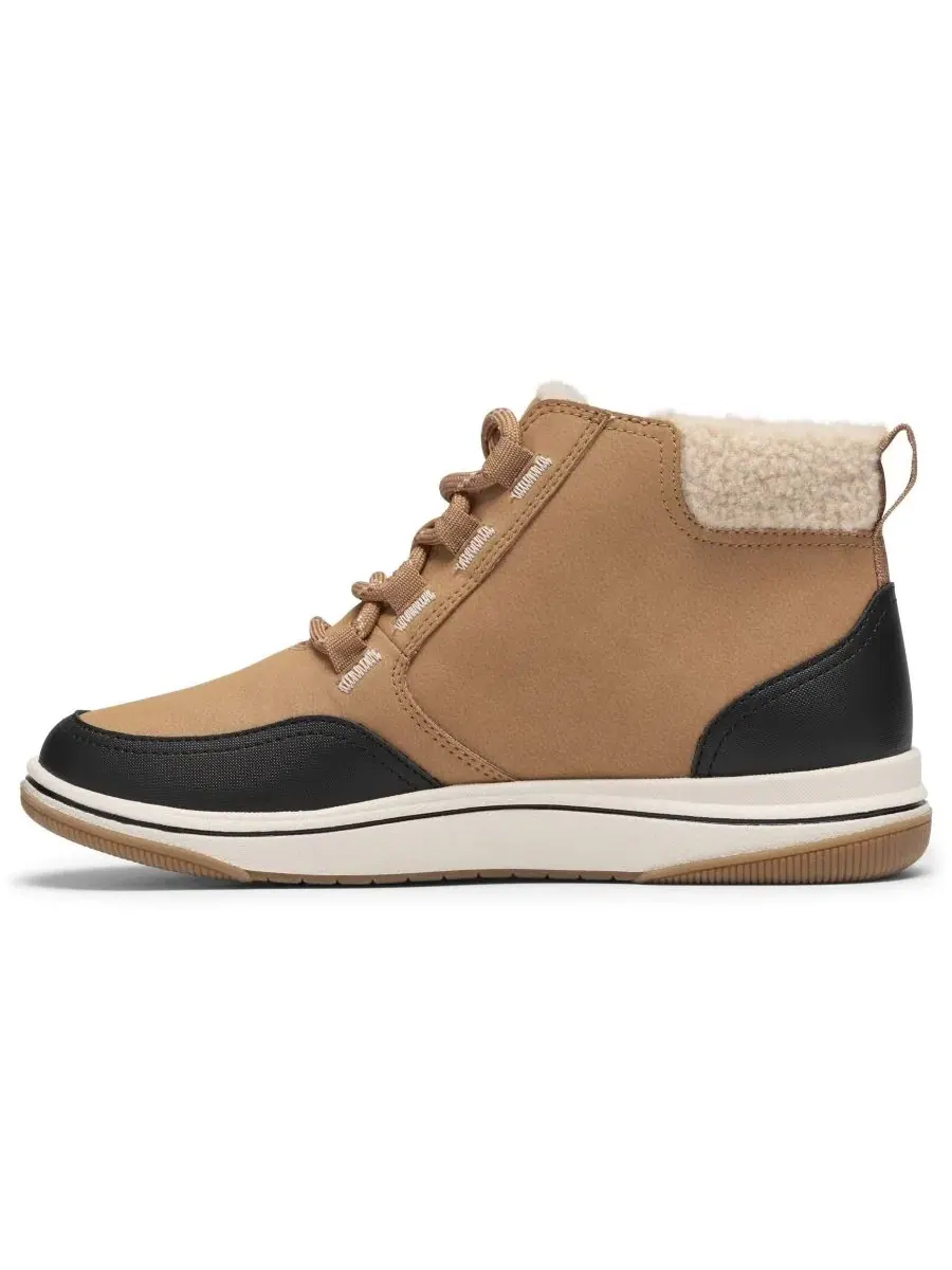 Ботинки-гибрид Breeze Moss с молнией Clarks — изображение 6 из 6, бежевый