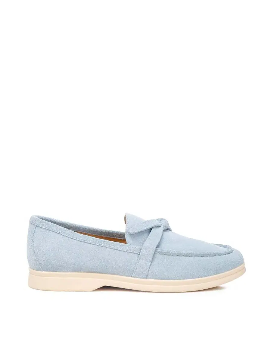Женские лоферы из замши с узлом, модель Nautica Rag & Co — изображение 2 из 8, синий