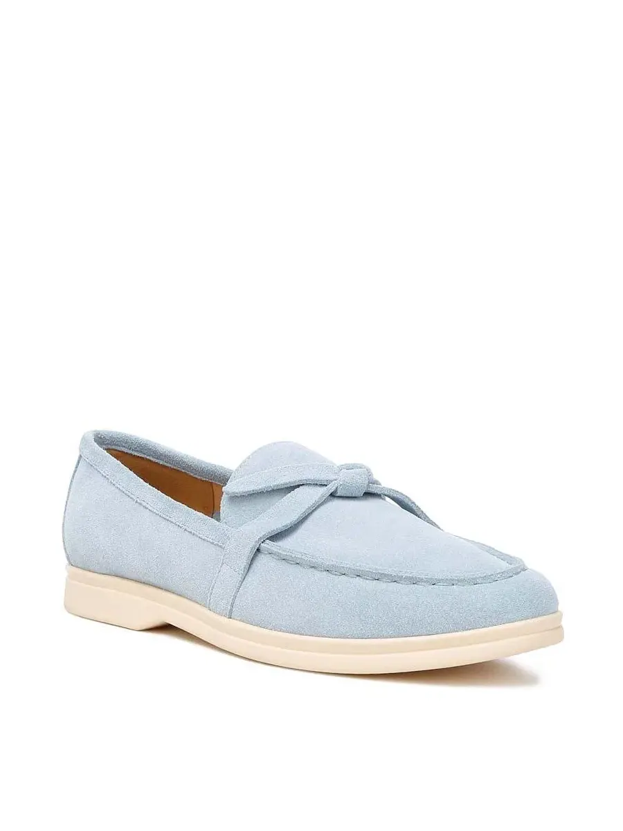 Женские лоферы из замши с узлом, модель Nautica Rag & Co — изображение 8 из 8, синий