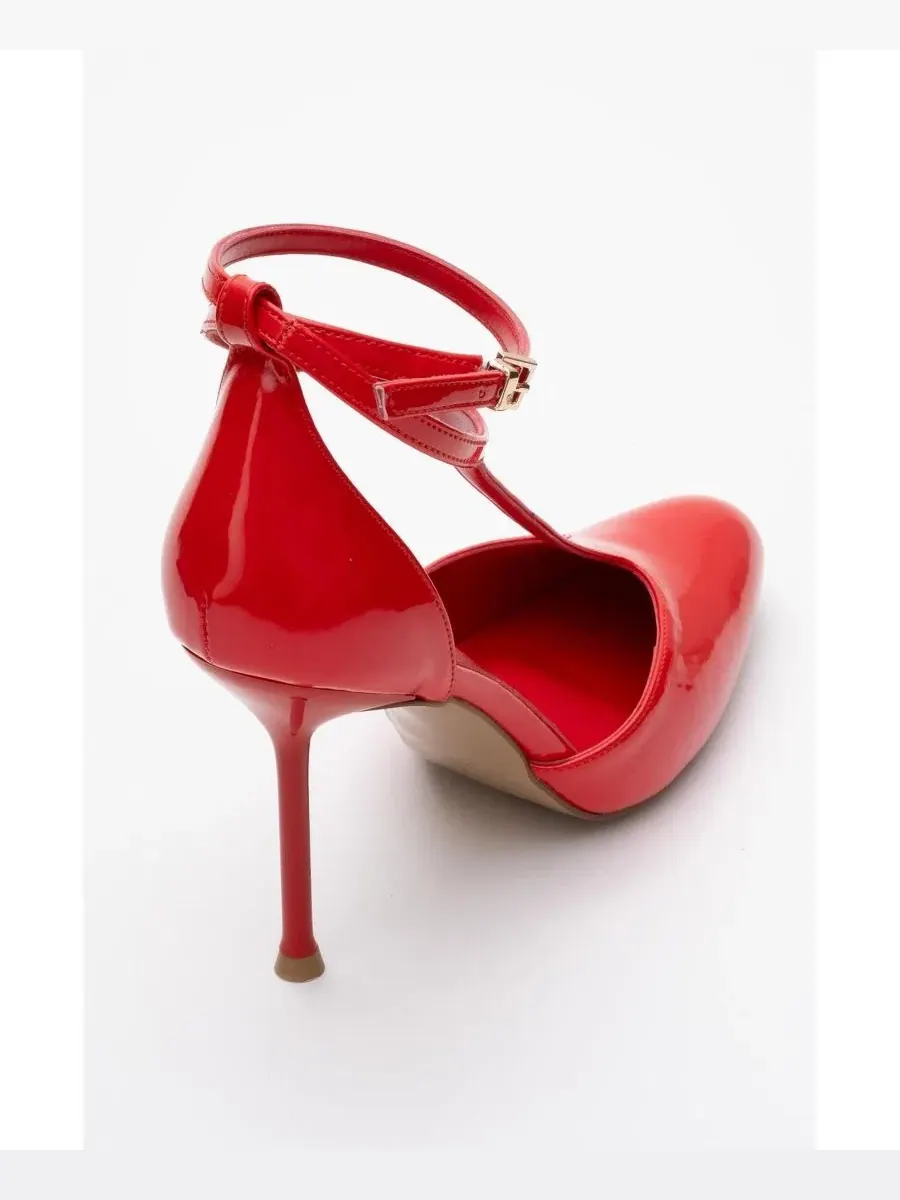 Туфли-лодочки Jon T Strap Pump Prologue Shoes — изображение 3 из 3, красный