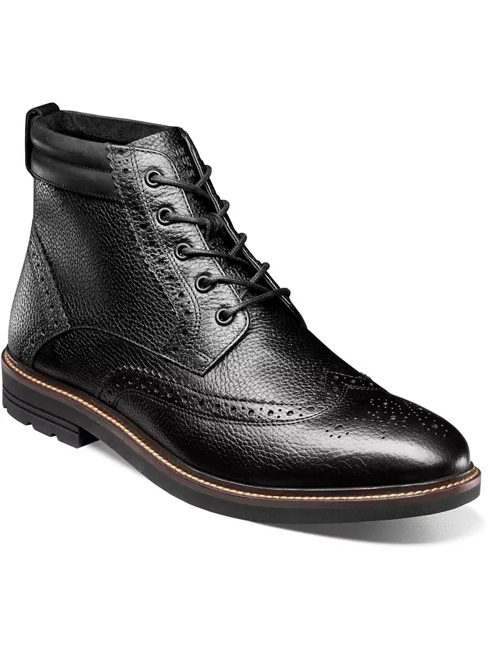 Мужские ботинки Odell II Wingtip Nunn Bush — изображение 1 из 13, черный