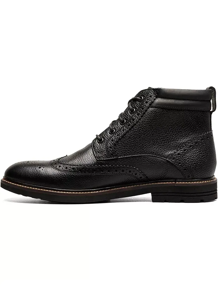 Мужские ботинки Odell II Wingtip Nunn Bush — изображение 5 из 13, черный