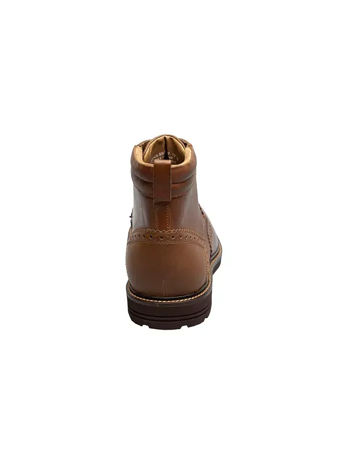 Мужские ботинки Odell II Wingtip Nunn Bush — изображение 4 из 12, бежевый темно-серый