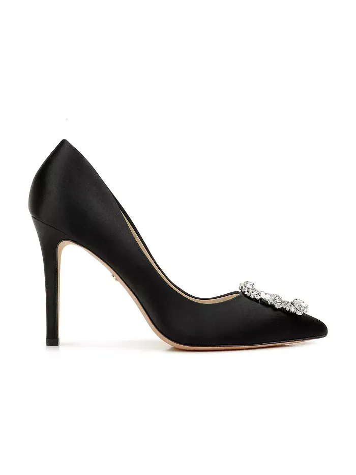 Женские вечерние туфли Cher Badgley Mischka — изображение 2 из 5, черный