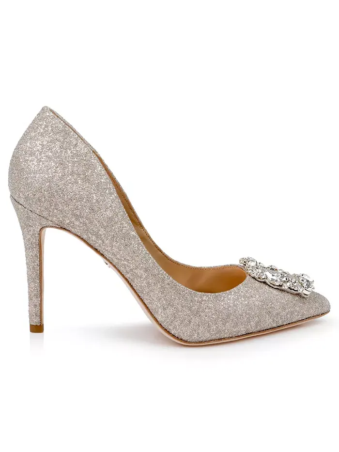 Женские вечерние туфли Cher Badgley Mischka — изображение 2 из 5, золотистый