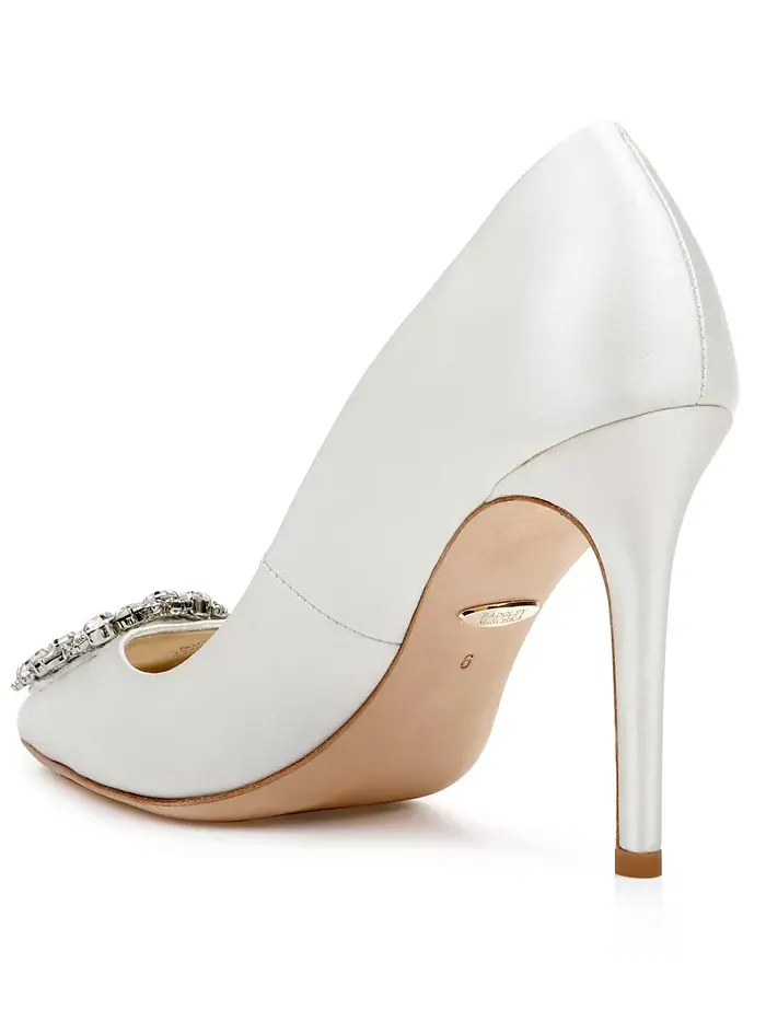 Женские вечерние туфли Cher Badgley Mischka — изображение 3 из 5, белый