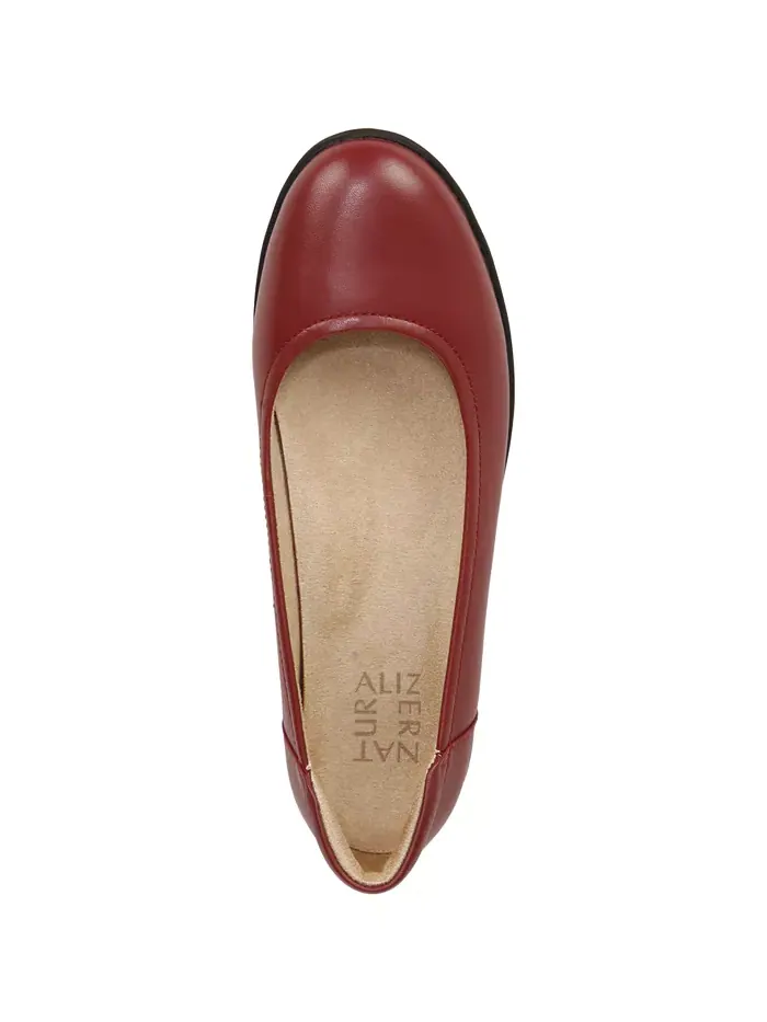 Балетки Flexy Slip On Naturalizer — изображение 4 из 5, красный