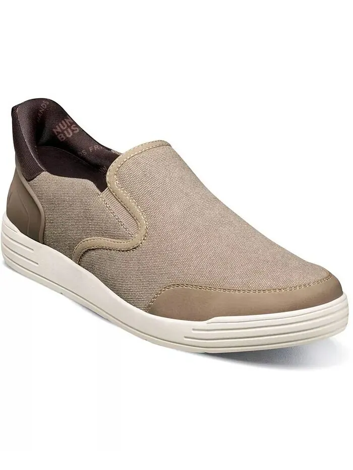 Мужские кроссовки Kore City Walk EZ Canvas Slip On Nunn Bush — изображение 1 из 6, серый