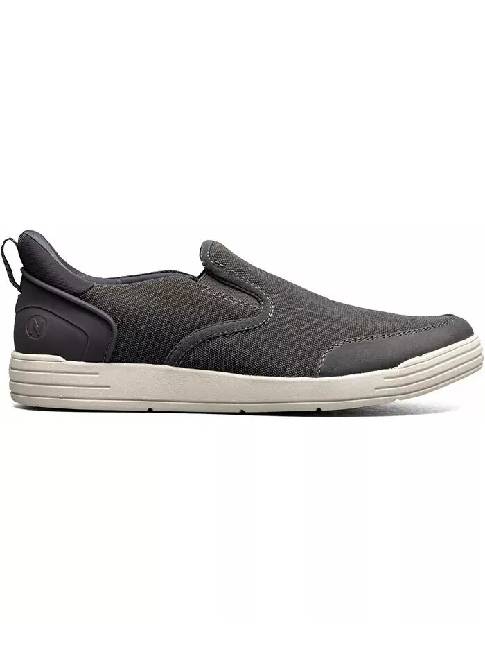 Мужские кроссовки Kore City Walk EZ Canvas Slip On Nunn Bush — изображение 2 из 7, цементный