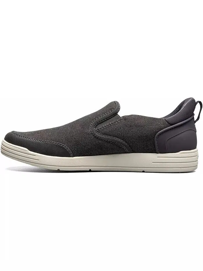 Мужские кроссовки Kore City Walk EZ Canvas Slip On Nunn Bush — изображение 3 из 7, цементный