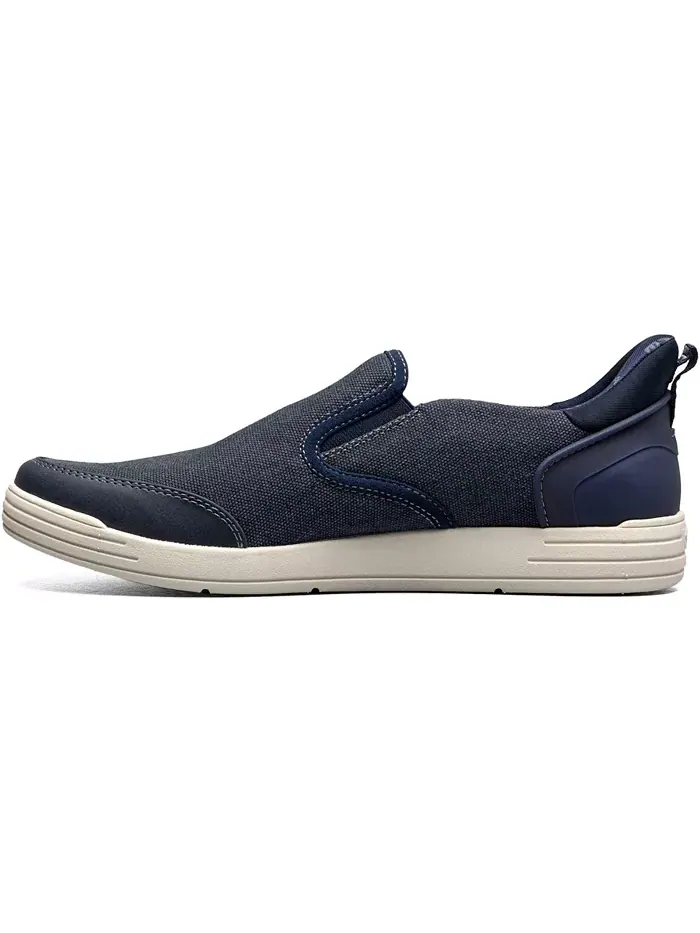 Мужские слипоны Kore City Walk EZ Canvas Nunn Bush — изображение 3 из 7, синий джинсовый синий