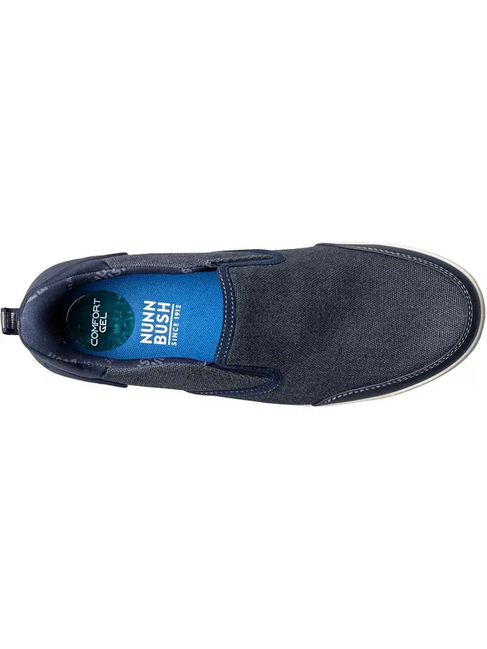 Мужские слипоны Kore City Walk EZ Canvas Nunn Bush — изображение 5 из 7, синий джинсовый синий
