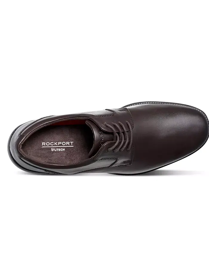 Мужские классические туфли Charles Road с круглым носком Rockport — изображение 4 из 5, коричневый