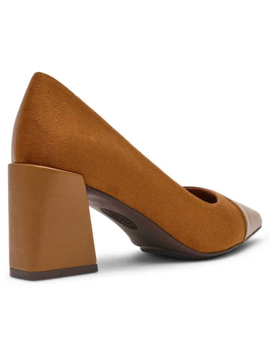 Туфли-лодочки Ravine Slip-On Pumps Anne Klein, Walnut Micro Suede — изображение 8 из 8